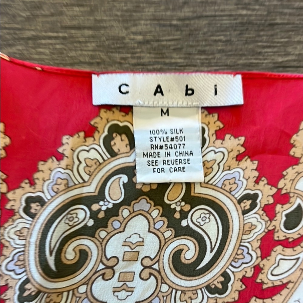 100% silk Kimono style Top medium - Picture 2 of 4